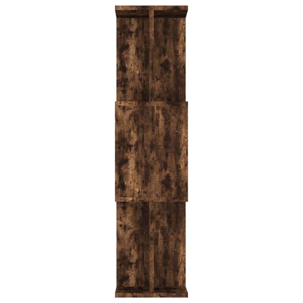 Boekenkast / kamerscherm 80x24x96 cm bewerkt hout gerookt eiken is nu te koop bij PeponiXL, paradijselijk wonen!