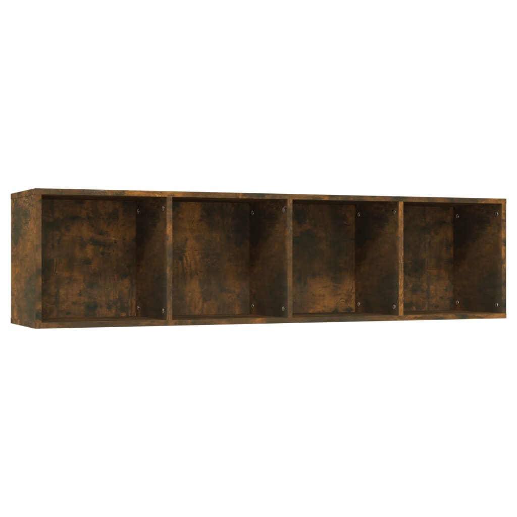 Boekenkast / tv-meubel 143x30x36 cm bewerkt hout gerookt eiken is nu te koop bij PeponiXL, paradijselijk wonen!