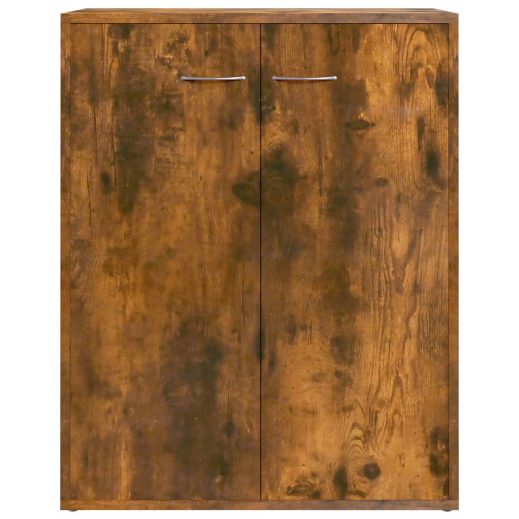 Dressoir 60x30x75 cm bewerkt hout gerookt eikenkleurig is nu te koop bij PeponiXL, paradijselijk wonen!