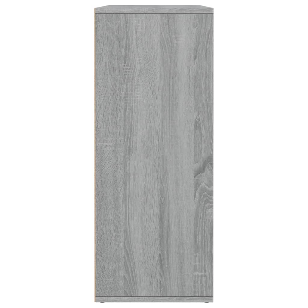 Dressoir 60x30x75 cm bewerkt hout grijs sonoma eikenkleurig is nu te koop bij PeponiXL, paradijselijk wonen!
