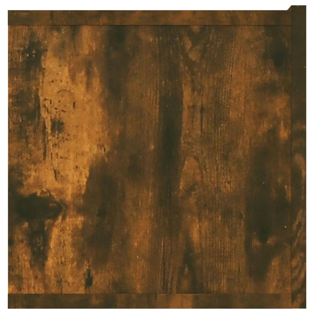 Tv-meubel 80x30x30 cm bewerkt hout gerookt eikenkleurig is nu te koop bij PeponiXL, paradijselijk wonen!