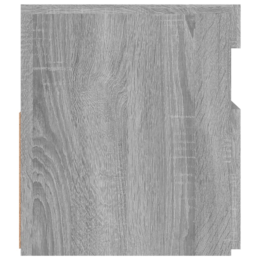 Tv-meubel met LED-verlichting 90x35x40 cm grijs sonoma eiken is nu te koop bij PeponiXL, paradijselijk wonen!