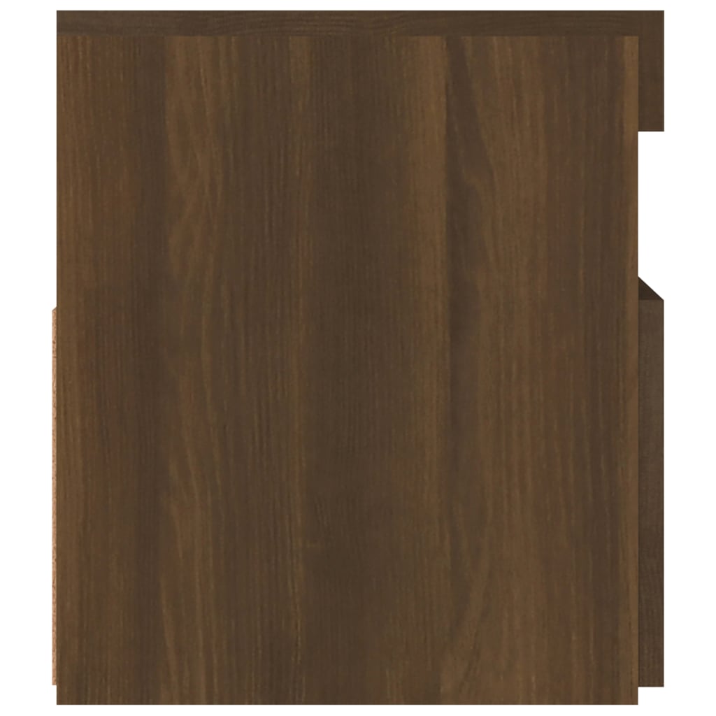 Tv-meubel met LED-verlichting 90x35x40 cm bruin eikenkleur is nu te koop bij PeponiXL, paradijselijk wonen!