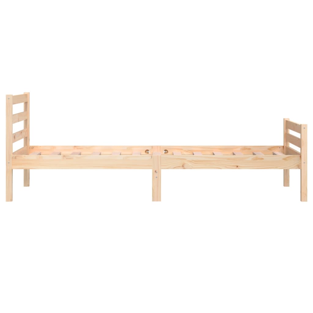 Bedframe massief hout 100x200 cm is nu te koop bij PeponiXL, paradijselijk wonen!