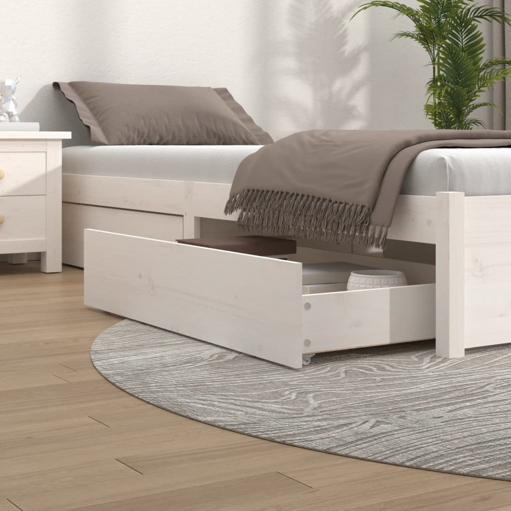 Bedlades 4 st massief grenenhout is nu te koop bij PeponiXL, paradijselijk wonen!