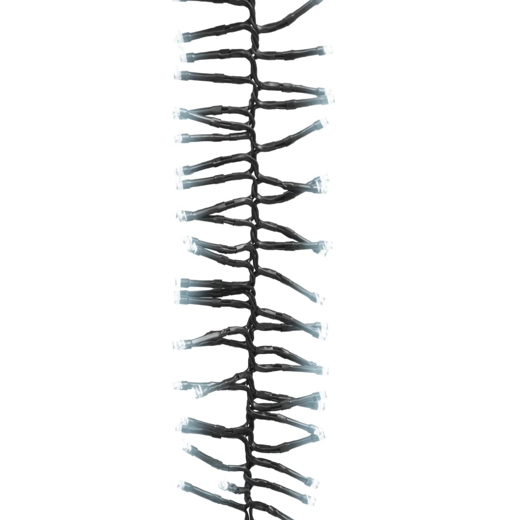 Lichtslinger cluster met 400 LED's koudwit 7,4 m PVC is nu te koop bij PeponiXL, paradijselijk wonen!