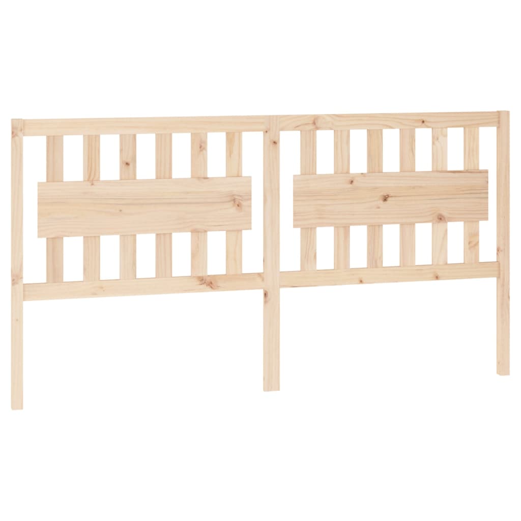 Hoofdbord 185,5x4x100 cm massief grenenhout is nu te koop bij PeponiXL, paradijselijk wonen!