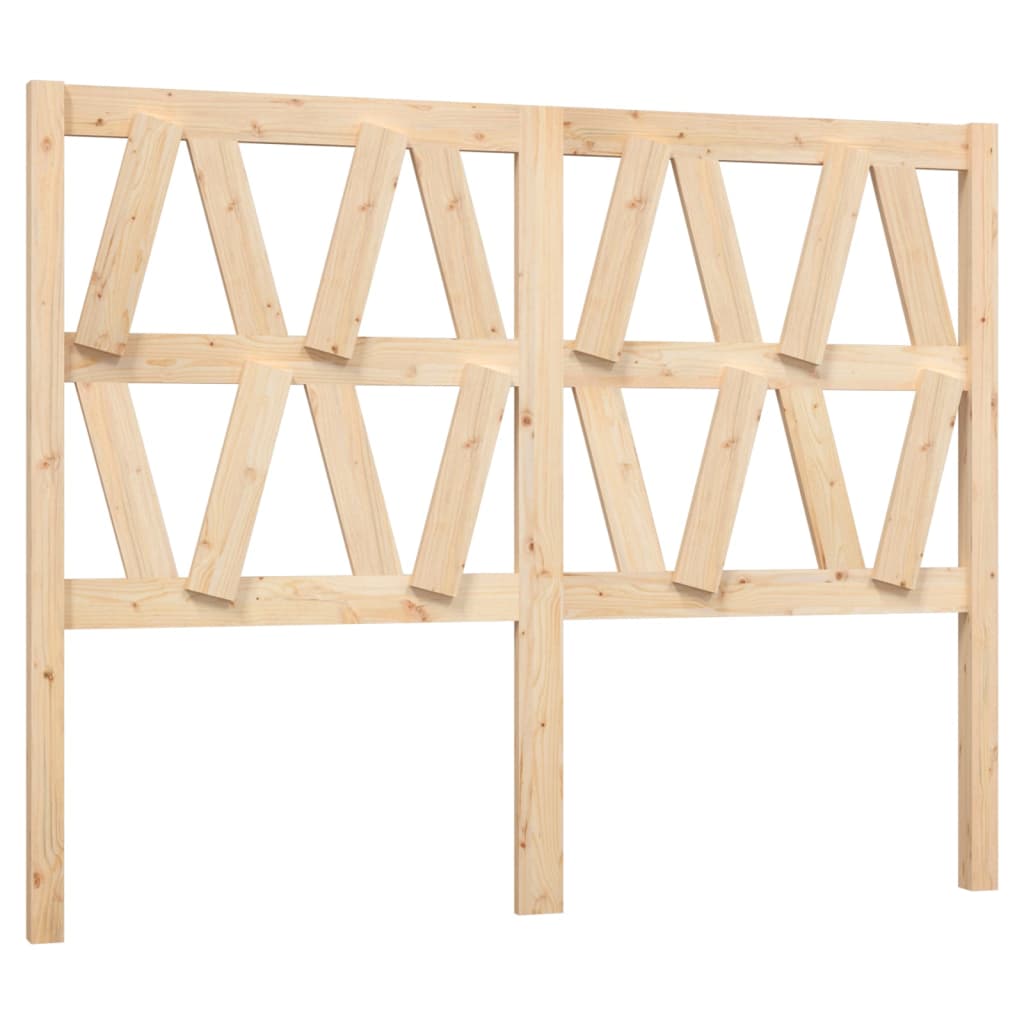 Hoofdbord 141x4x100 cm massief grenenhout is nu te koop bij PeponiXL, paradijselijk wonen!