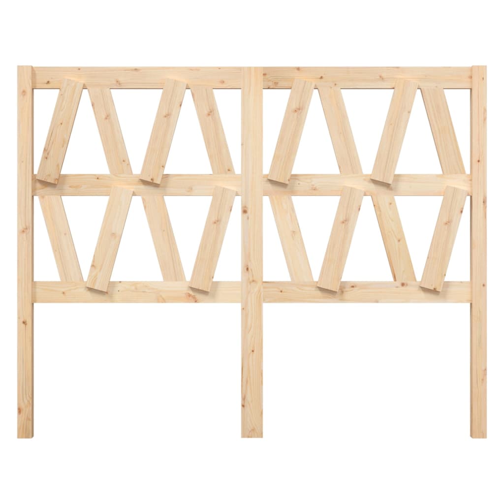 Hoofdbord 141x4x100 cm massief grenenhout is nu te koop bij PeponiXL, paradijselijk wonen!
