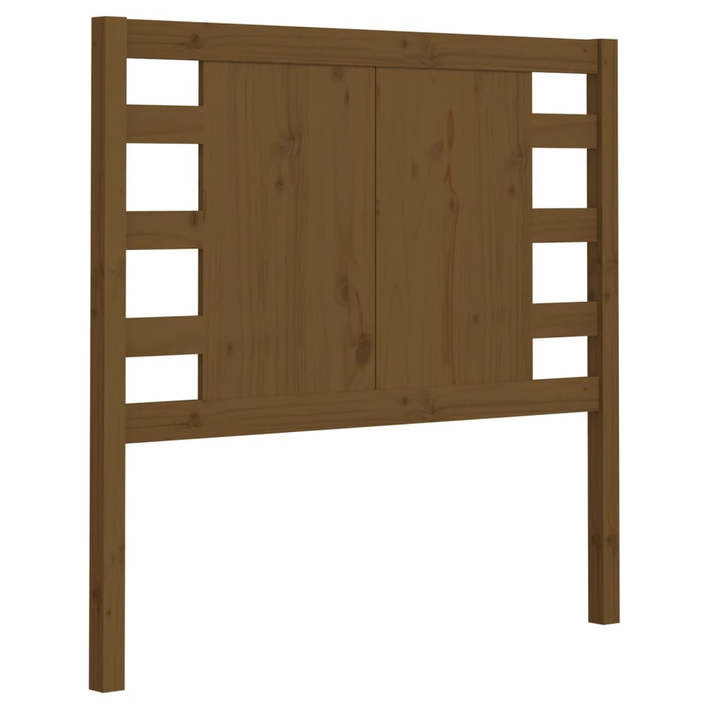 Hoofdbord 96x4x100 cm massief grenenhout honingbruin is nu te koop bij PeponiXL, paradijselijk wonen!