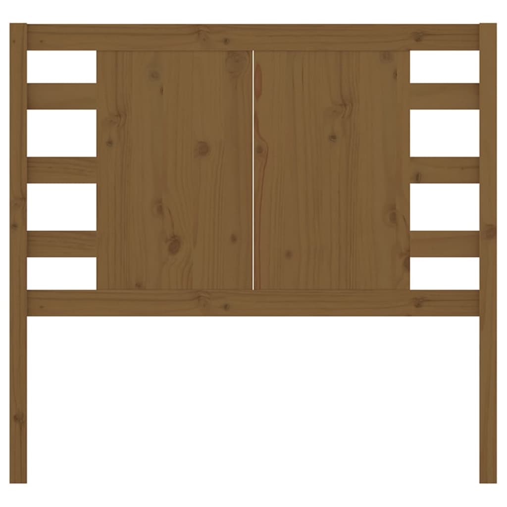 Hoofdbord 96x4x100 cm massief grenenhout honingbruin is nu te koop bij PeponiXL, paradijselijk wonen!