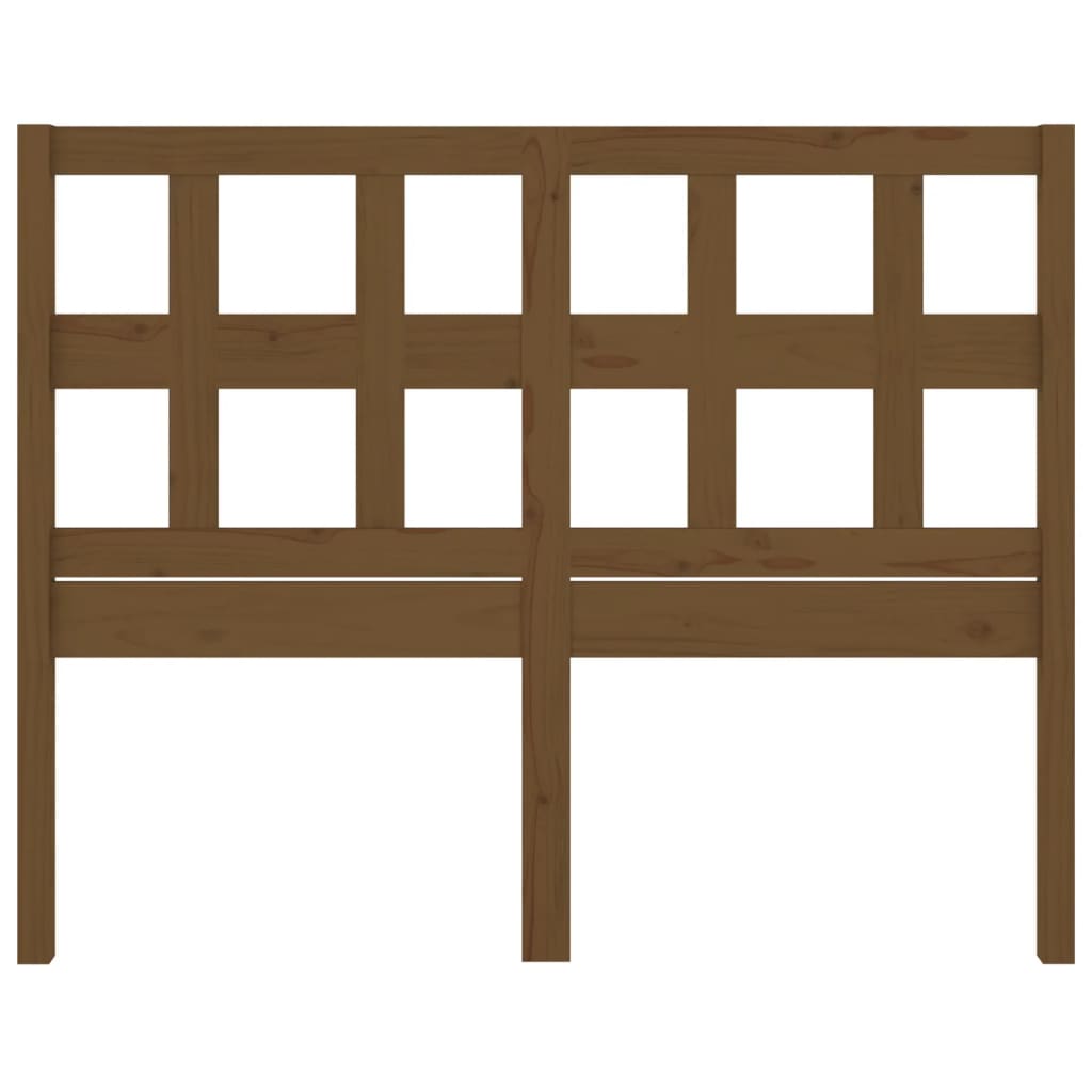 Hoofdbord 205,5x4x100 cm massief grenenhout honingbruin is nu te koop bij PeponiXL, paradijselijk wonen!