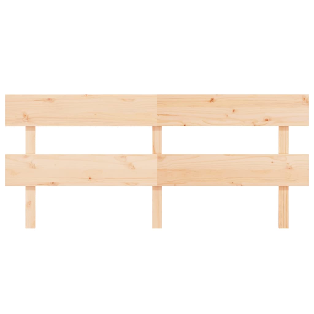 Hoofdbord 204x3x81 cm massief grenenhout is nu te koop bij PeponiXL, paradijselijk wonen!