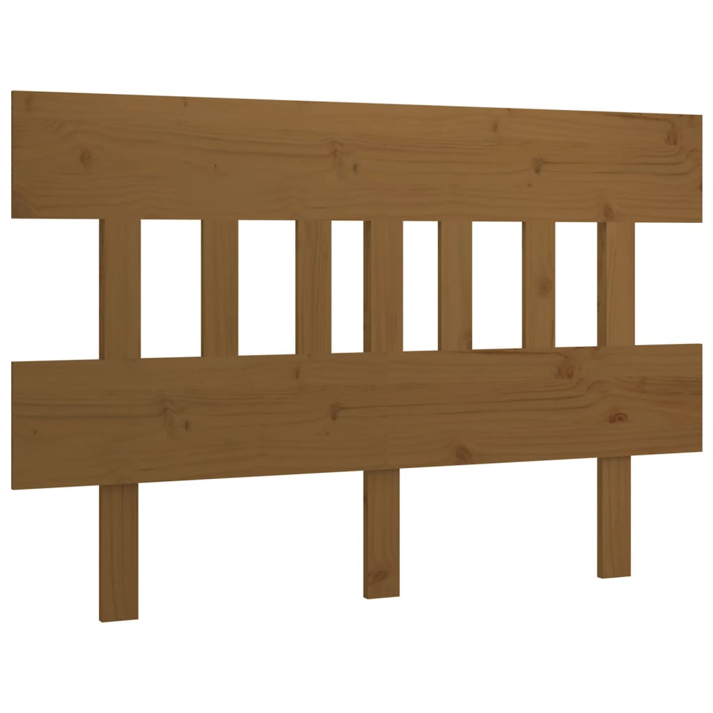 Hoofdbord 138,5x3x81 cm massief grenenhout honingbruin is nu te koop bij PeponiXL, paradijselijk wonen!