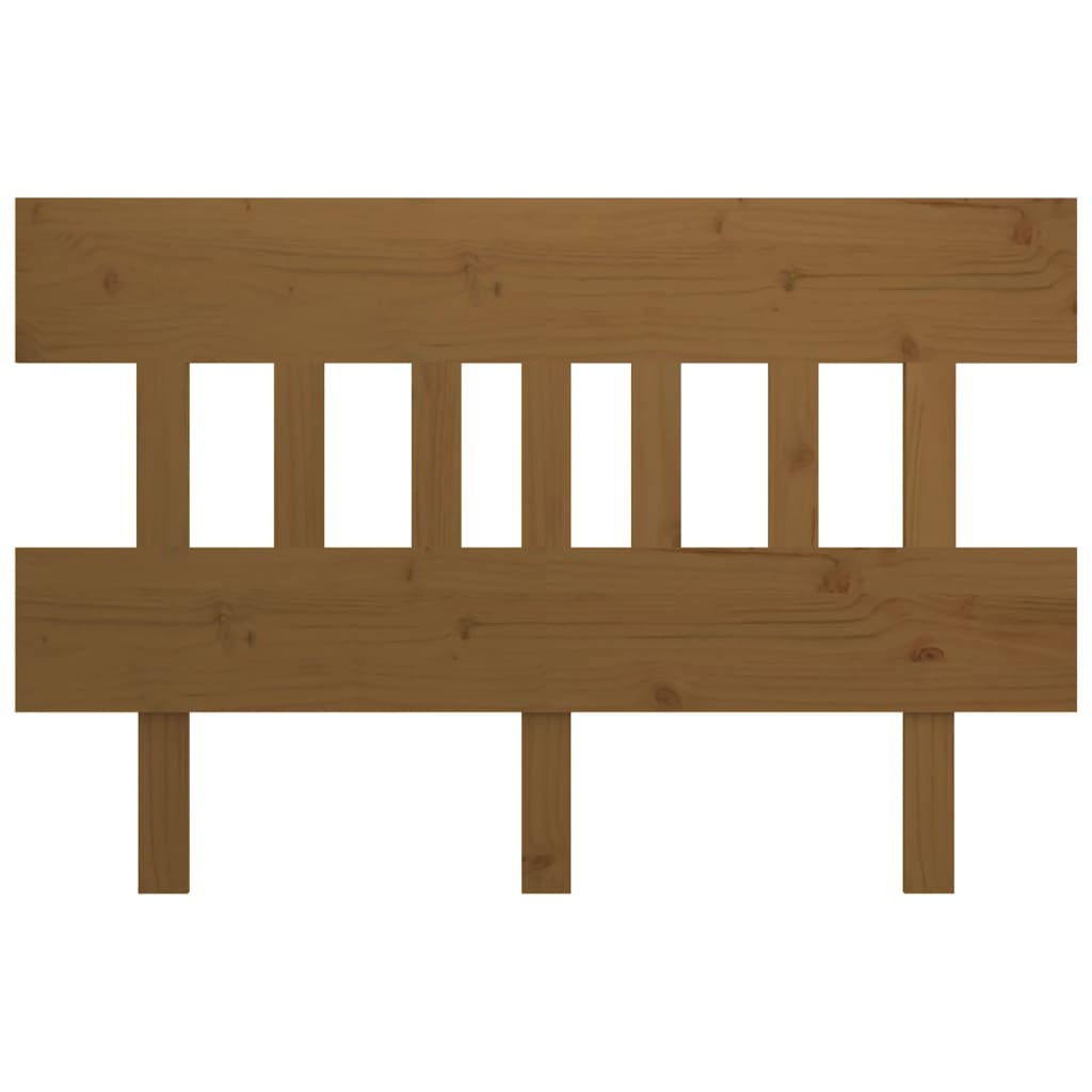 Hoofdbord 183,5x3x81 cm massief grenenhout honingbruin is nu te koop bij PeponiXL, paradijselijk wonen!