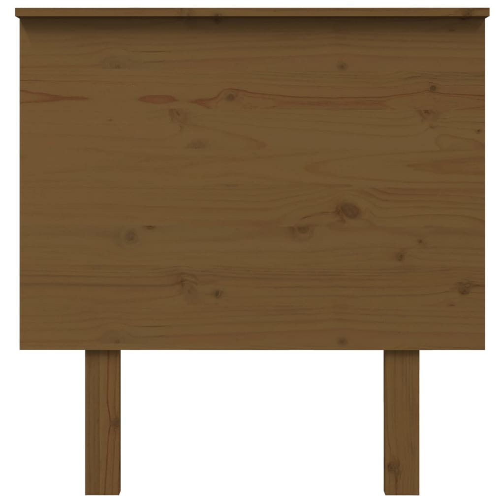 Hoofdbord 79x6x82,5 cm massief grenenhout honingbruin is nu te koop bij PeponiXL, paradijselijk wonen!