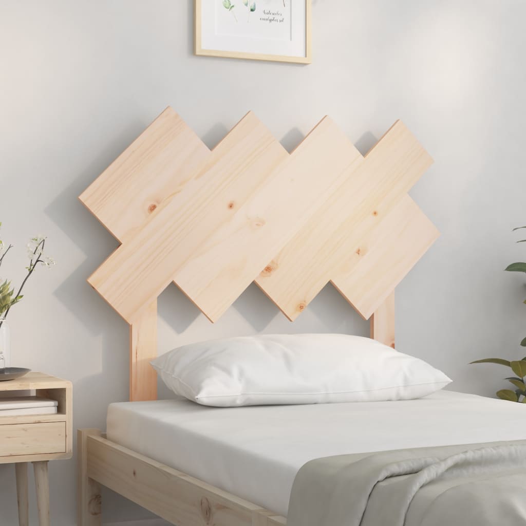 Hoofdbord 92x3x81 cm massief grenenhout is nu te koop bij PeponiXL, paradijselijk wonen!