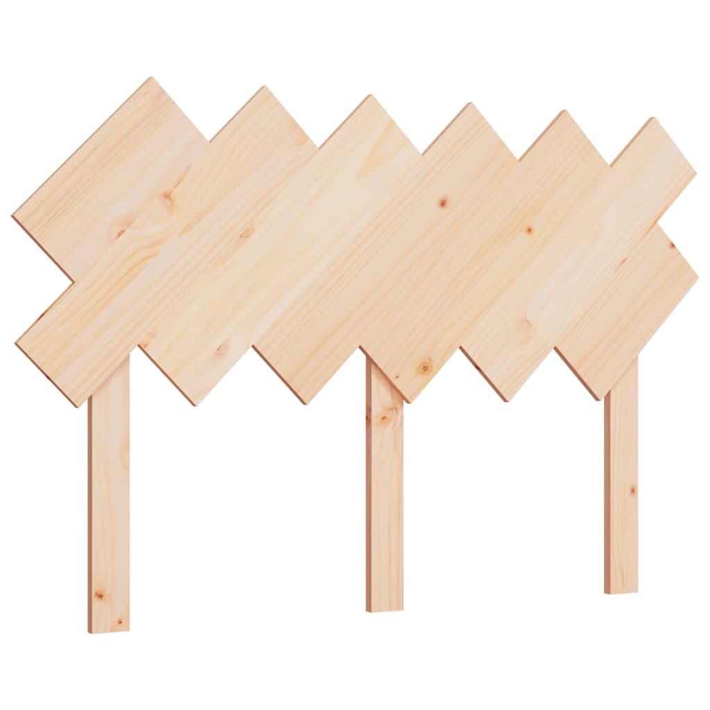 Hoofdbord 122,5x3x80,5 cm massief grenenhout is nu te koop bij PeponiXL, paradijselijk wonen!