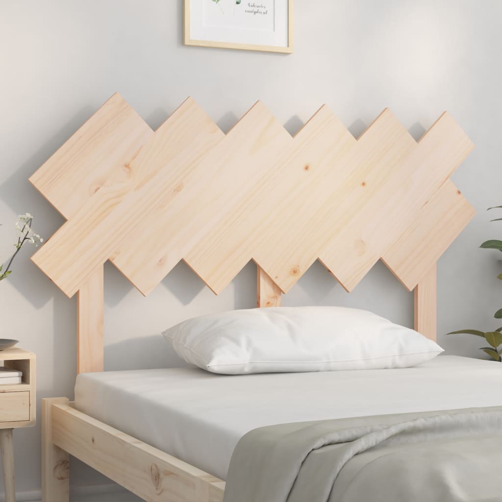 Hoofdbord 122,5x3x80,5 cm massief grenenhout is nu te koop bij PeponiXL, paradijselijk wonen!