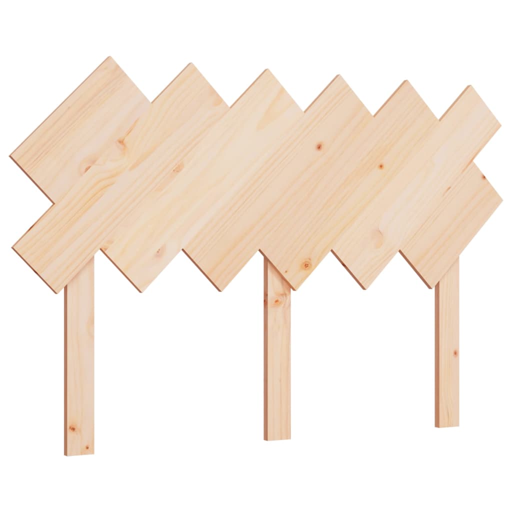 Hoofdbord 132x3x81 cm massief grenenhout is nu te koop bij PeponiXL, paradijselijk wonen!