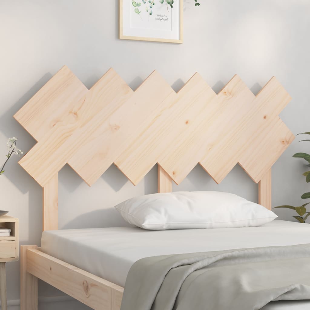 Hoofdbord 132x3x81 cm massief grenenhout is nu te koop bij PeponiXL, paradijselijk wonen!