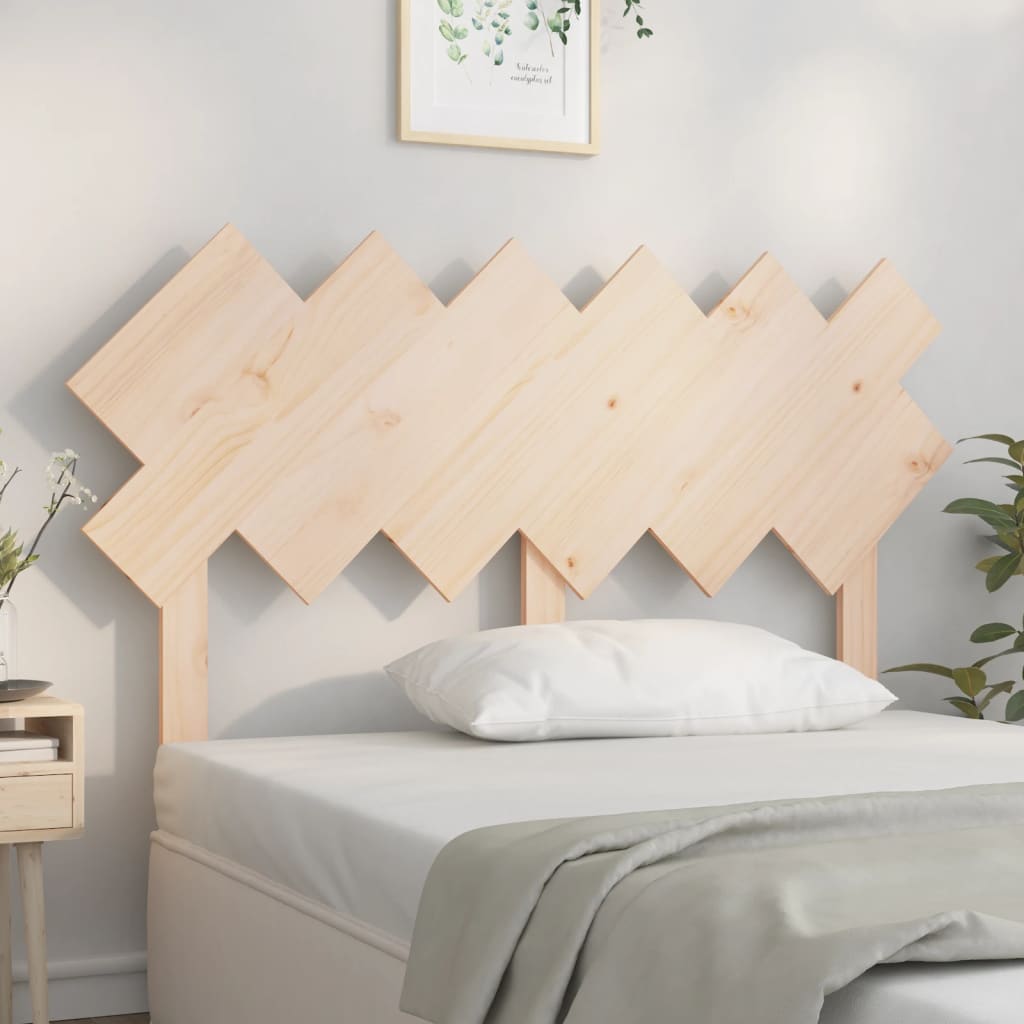 Hoofdbord 132x3x81 cm massief grenenhout is nu te koop bij PeponiXL, paradijselijk wonen!