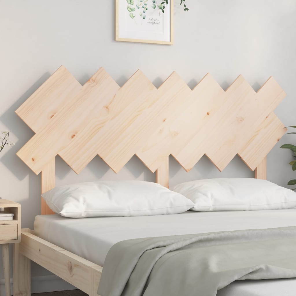 Hoofdbord 151,5x3x81 cm massief grenenhout is nu te koop bij PeponiXL, paradijselijk wonen!