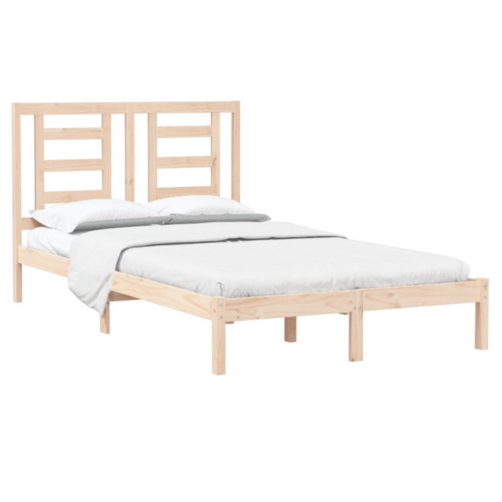 Bedframe massief hout 120x190 cm is nu te koop bij PeponiXL, paradijselijk wonen!