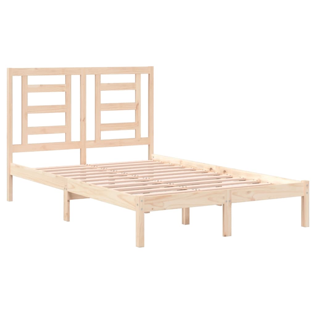 Bedframe massief hout 120x190 cm is nu te koop bij PeponiXL, paradijselijk wonen!