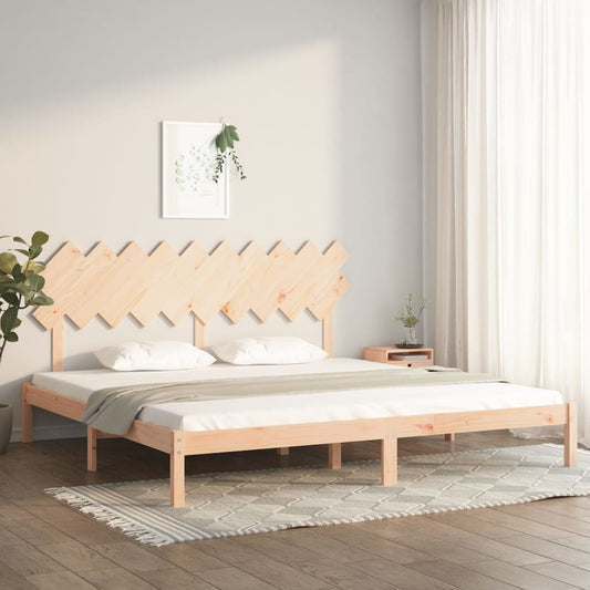 Bedframe massief hout 200x200 cm is nu te koop bij PeponiXL, paradijselijk wonen!