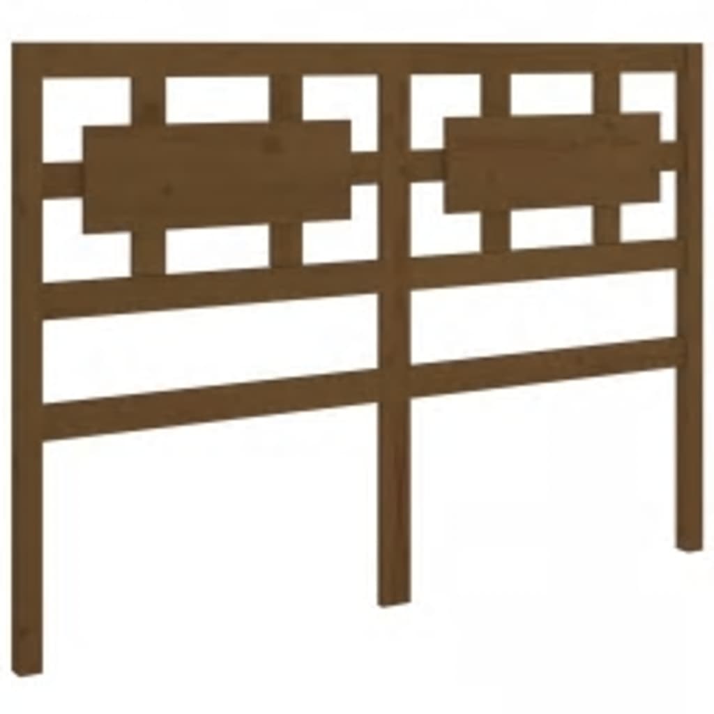 Bedframe massief hout honingbruin 200x200 cm is nu te koop bij PeponiXL, paradijselijk wonen!