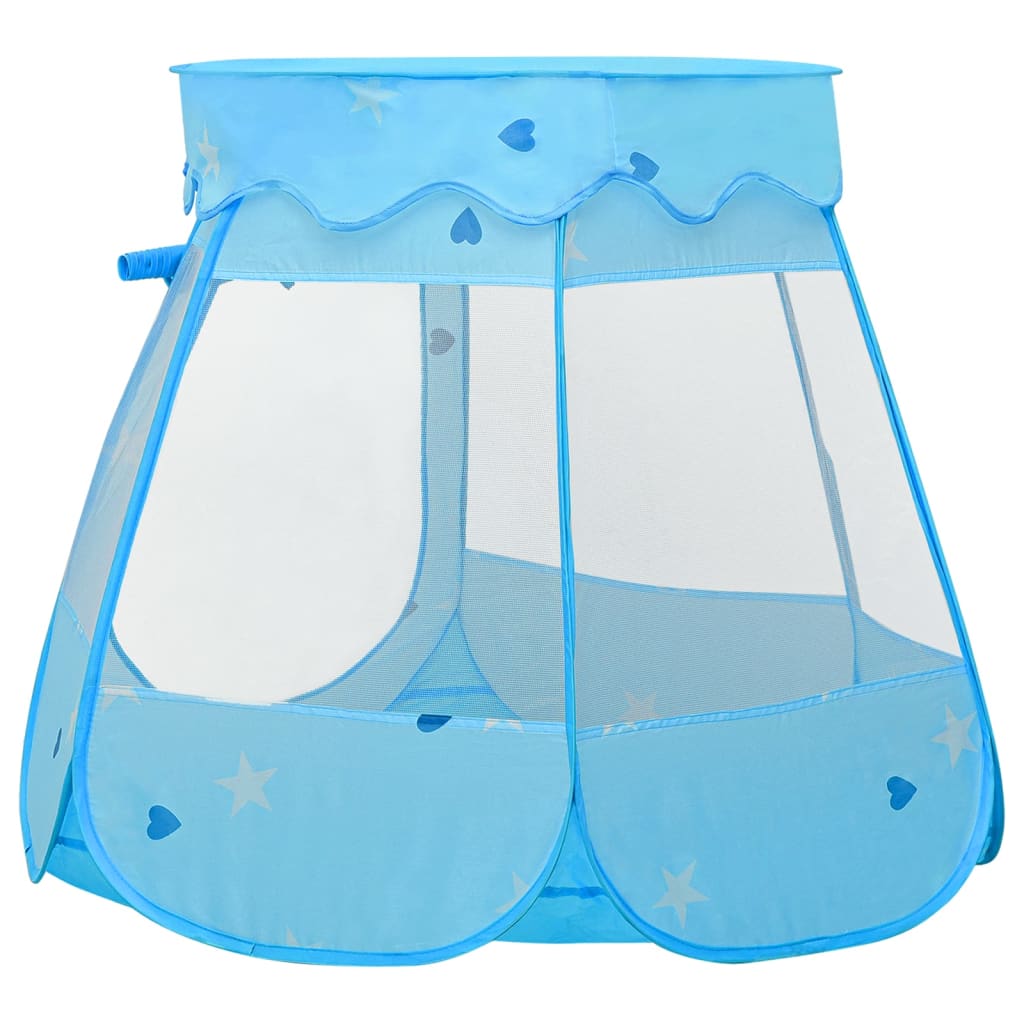 Kinderspeeltent met 250 ballen 102x102x82 cm blauw is nu te koop bij PeponiXL, paradijselijk wonen!