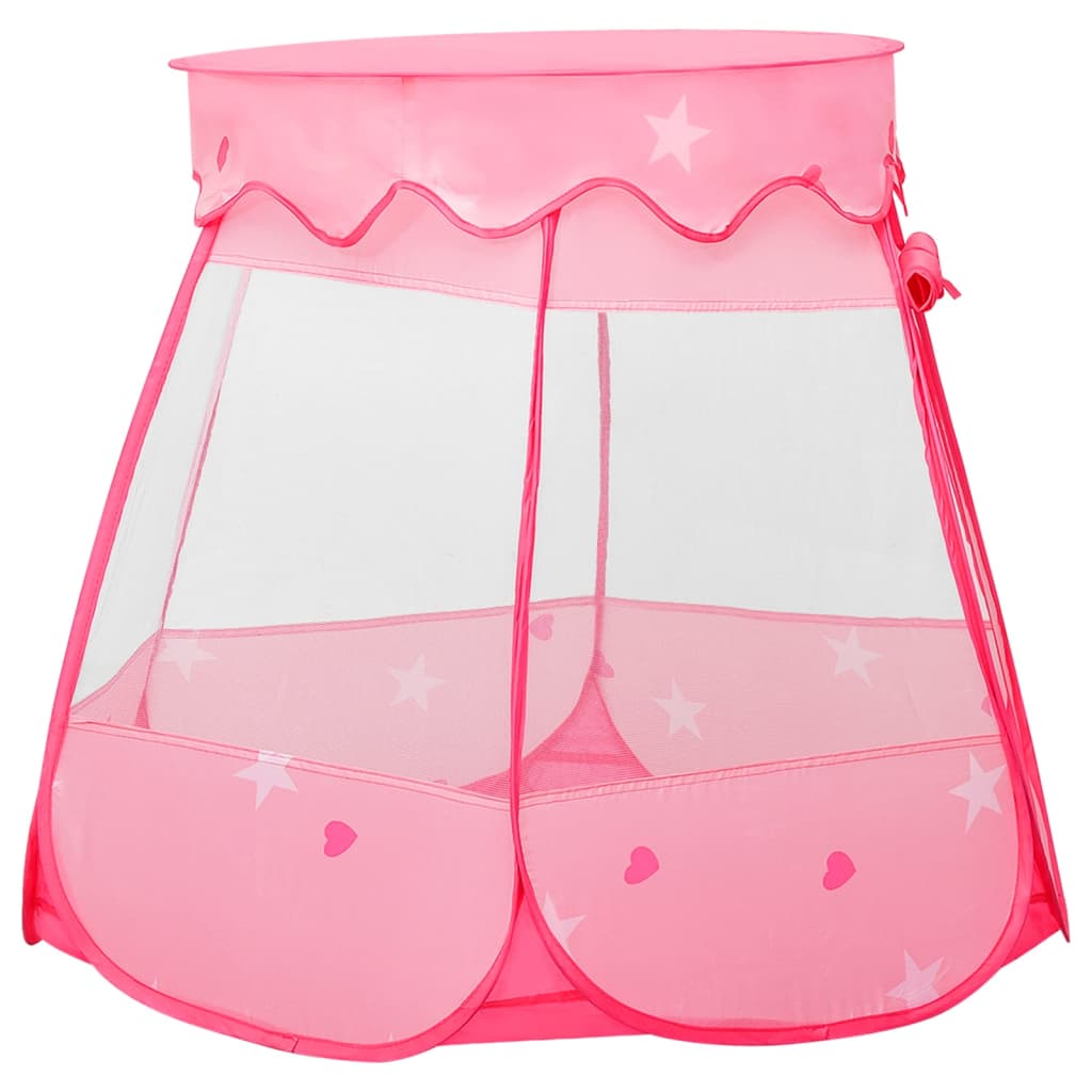 Kinderspeeltent met 250 ballen 102x102x82 cm roze is nu te koop bij PeponiXL, paradijselijk wonen!