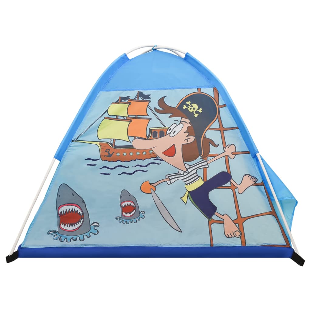Kinderspeeltent met 250 ballen 120x120x90 cm blauw is nu te koop bij PeponiXL, paradijselijk wonen!