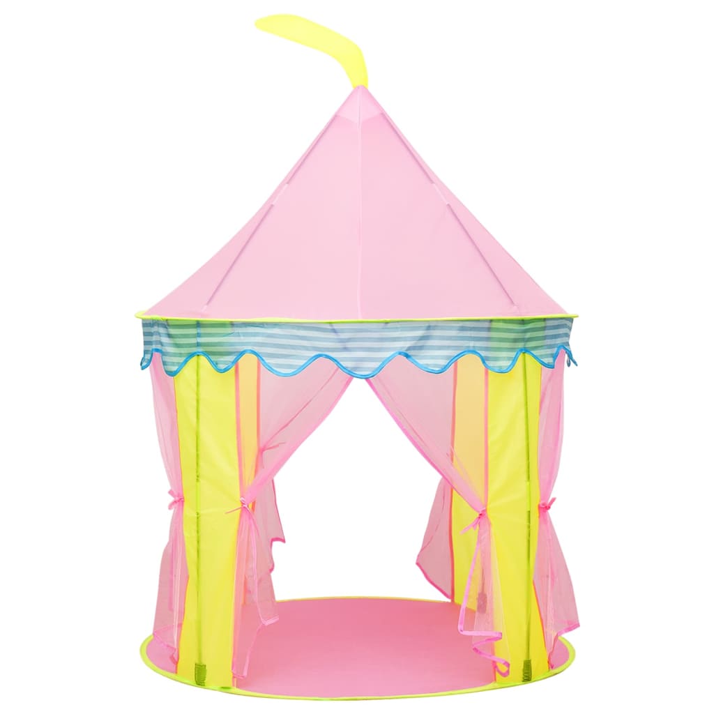 Kinderspeeltent met 250 ballen 100x100x127 cm roze is nu te koop bij PeponiXL, paradijselijk wonen!