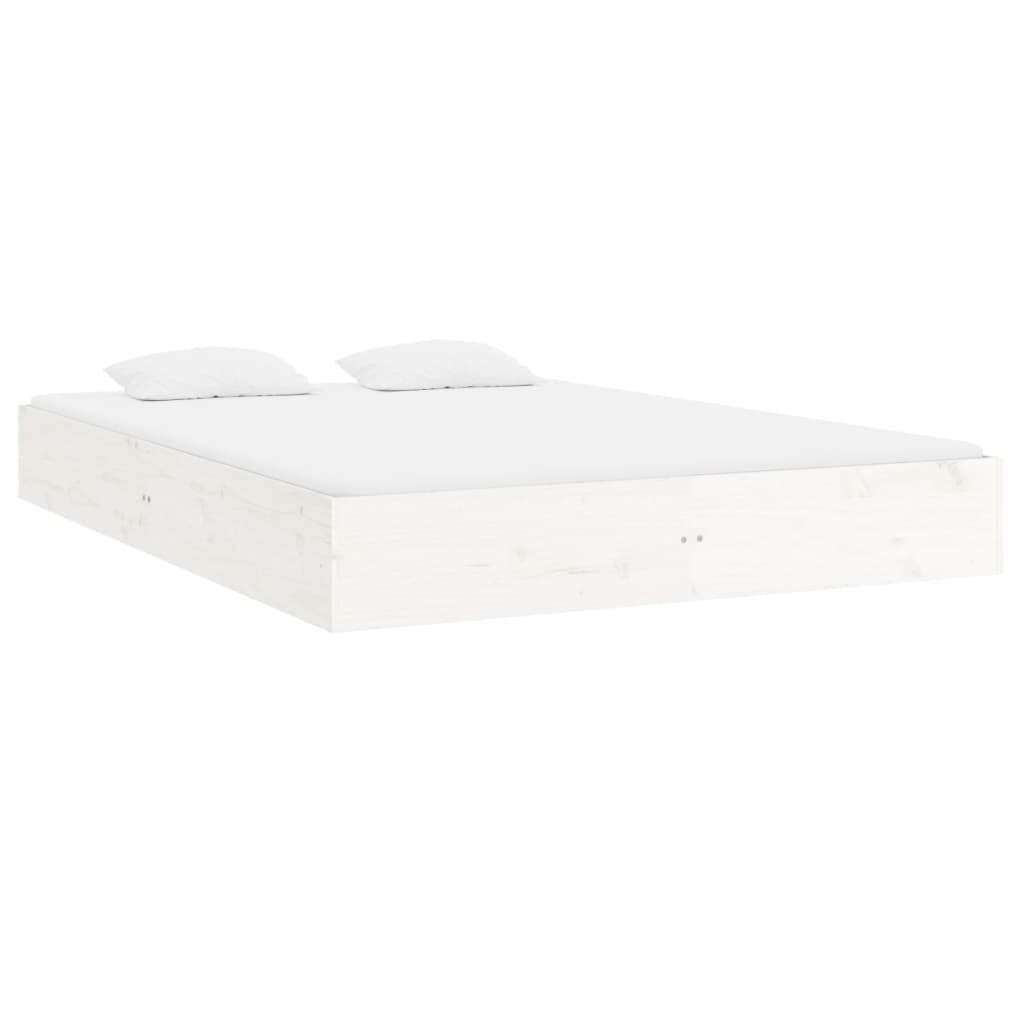 Bedframe massief hout wit 180x200 cm is nu te koop bij PeponiXL, paradijselijk wonen!