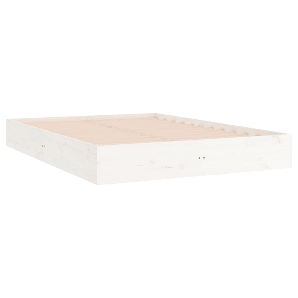 Bedframe massief hout wit 180x200 cm is nu te koop bij PeponiXL, paradijselijk wonen!