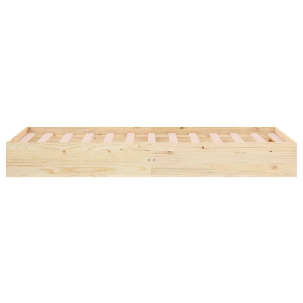 Bedframe massief hout 90x190 cm is nu te koop bij PeponiXL, paradijselijk wonen!
