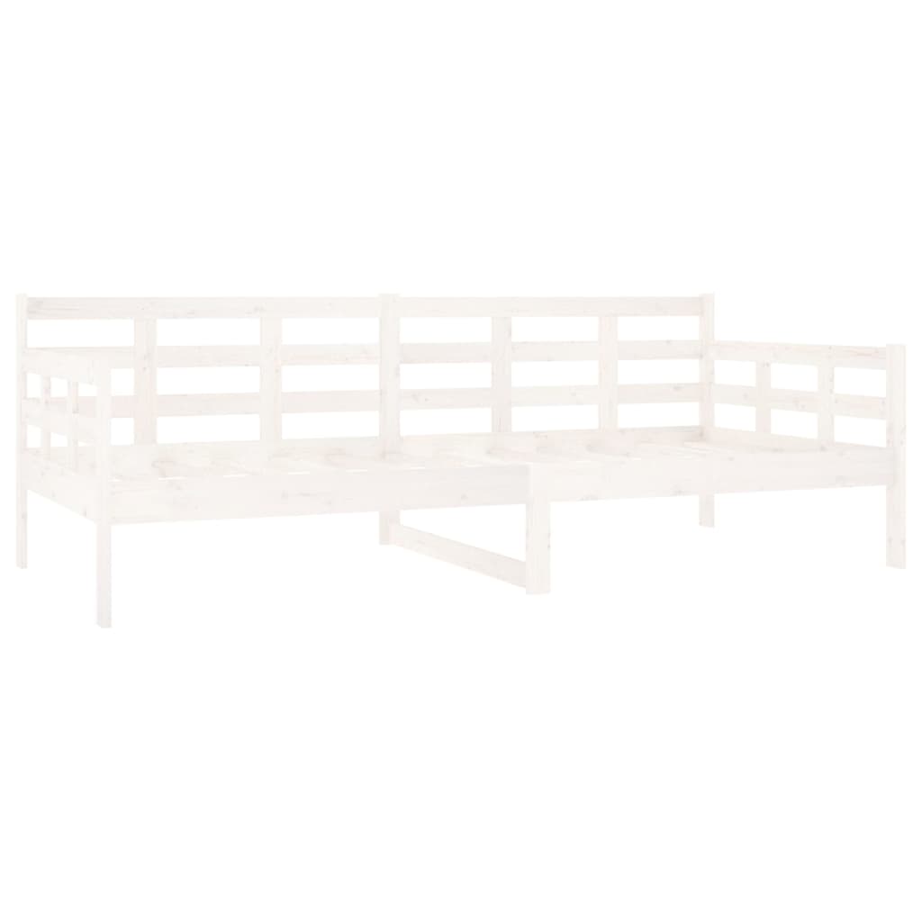 Slaapbank massief grenenhout wit 90x200 cm is nu te koop bij PeponiXL, paradijselijk wonen!