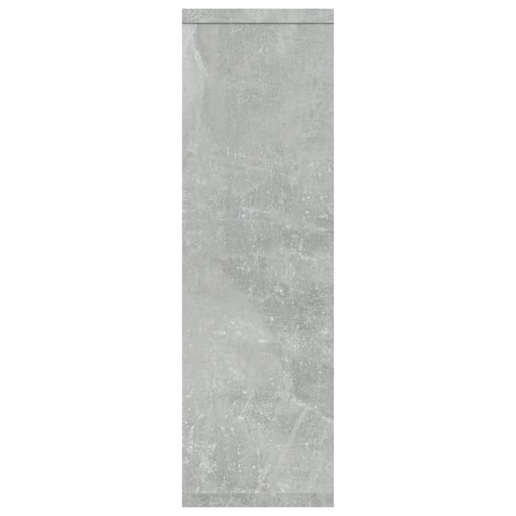 Wandschap 85x16x52,5 cm bewerkt hout betongrijs is nu te koop bij PeponiXL, paradijselijk wonen!