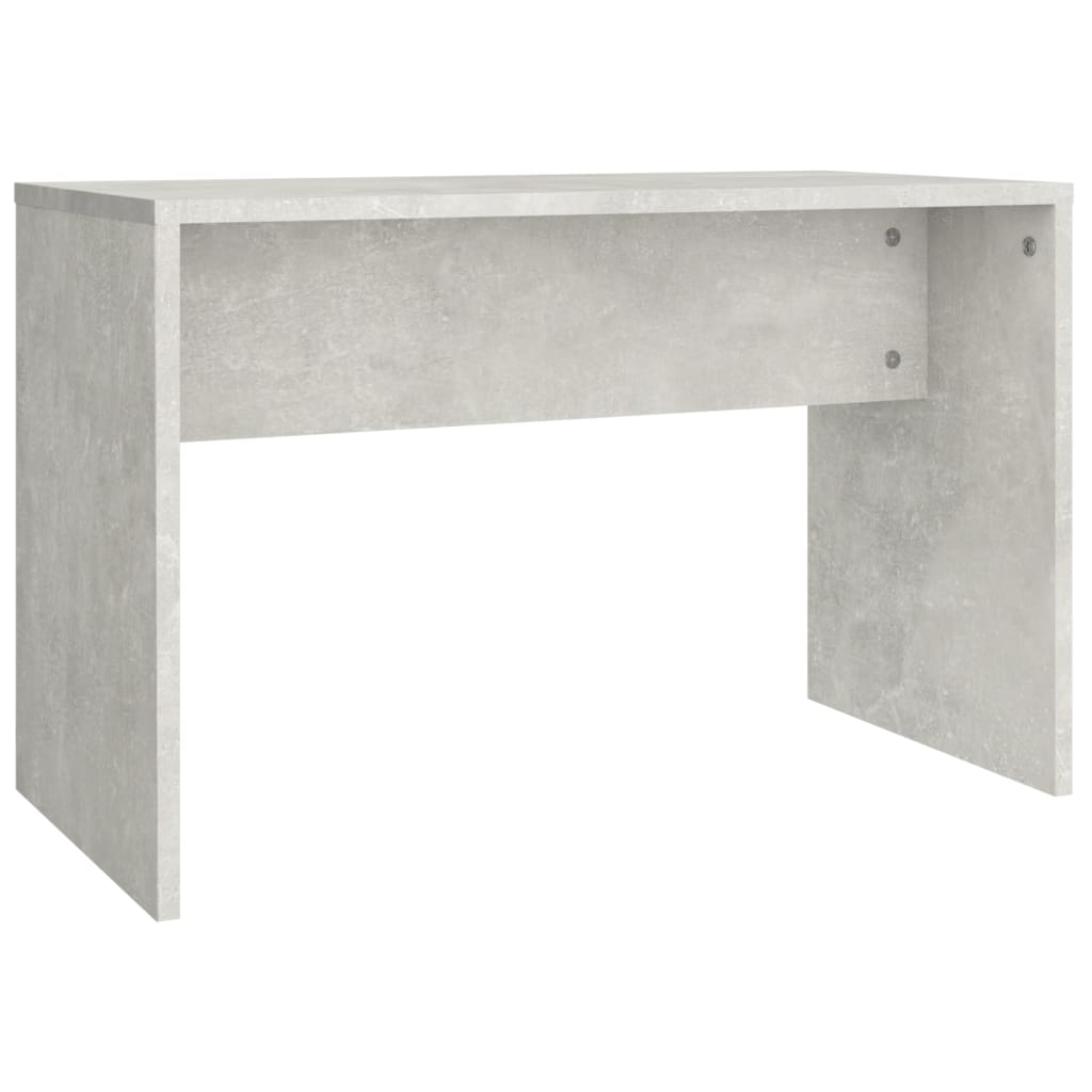 Kaptafelkruk 70x35x45 cm bewerkt hout betongrijs is nu te koop bij PeponiXL, paradijselijk wonen!