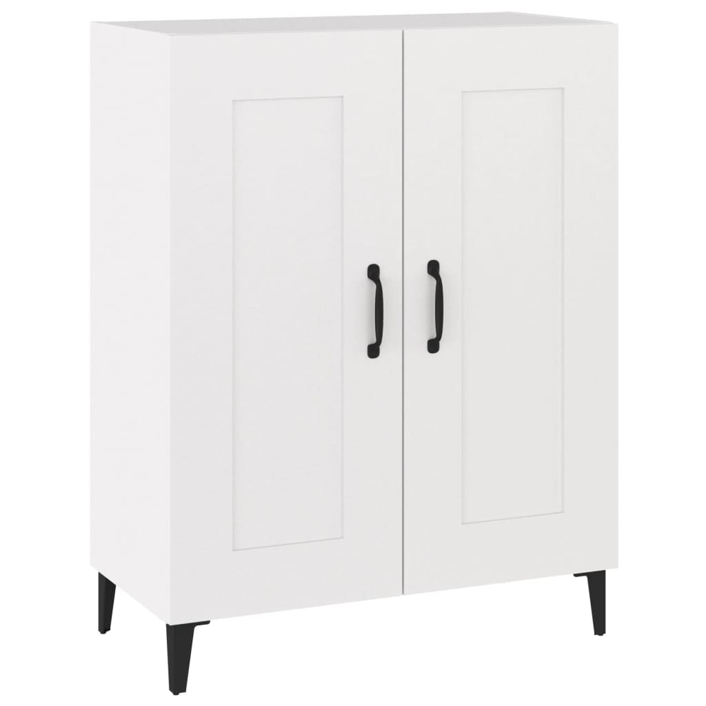 Dressoir 69,5x34x90 cm bewerkt hout wit is nu te koop bij PeponiXL, paradijselijk wonen!