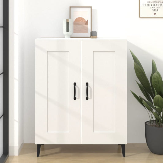 Dressoir 69,5x34x90 cm bewerkt hout wit is nu te koop bij PeponiXL, paradijselijk wonen!