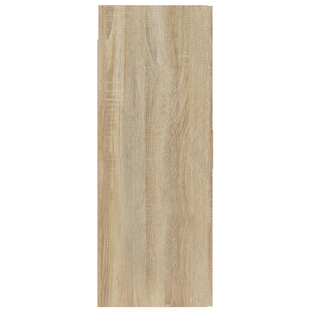 Bovenkast 69,5x34x90 cm sonoma eikenkleurig is nu te koop bij PeponiXL, paradijselijk wonen!