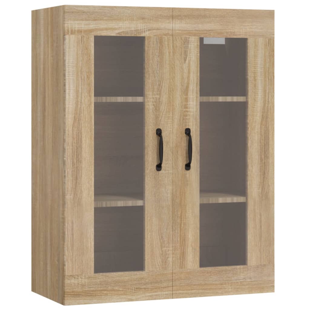 Bovenkast 69,5x34x90 cm sonoma eikenkleurig is nu te koop bij PeponiXL, paradijselijk wonen!