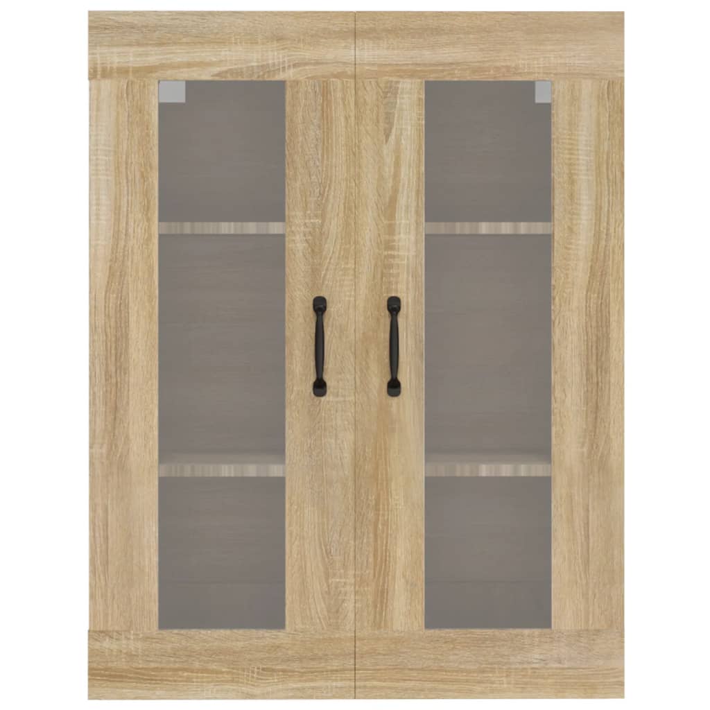 Bovenkast 69,5x34x90 cm sonoma eikenkleurig is nu te koop bij PeponiXL, paradijselijk wonen!