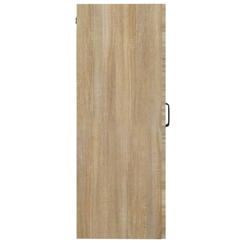 Bovenkast 69,5x34x90 cm sonoma eikenkleurig is nu te koop bij PeponiXL, paradijselijk wonen!