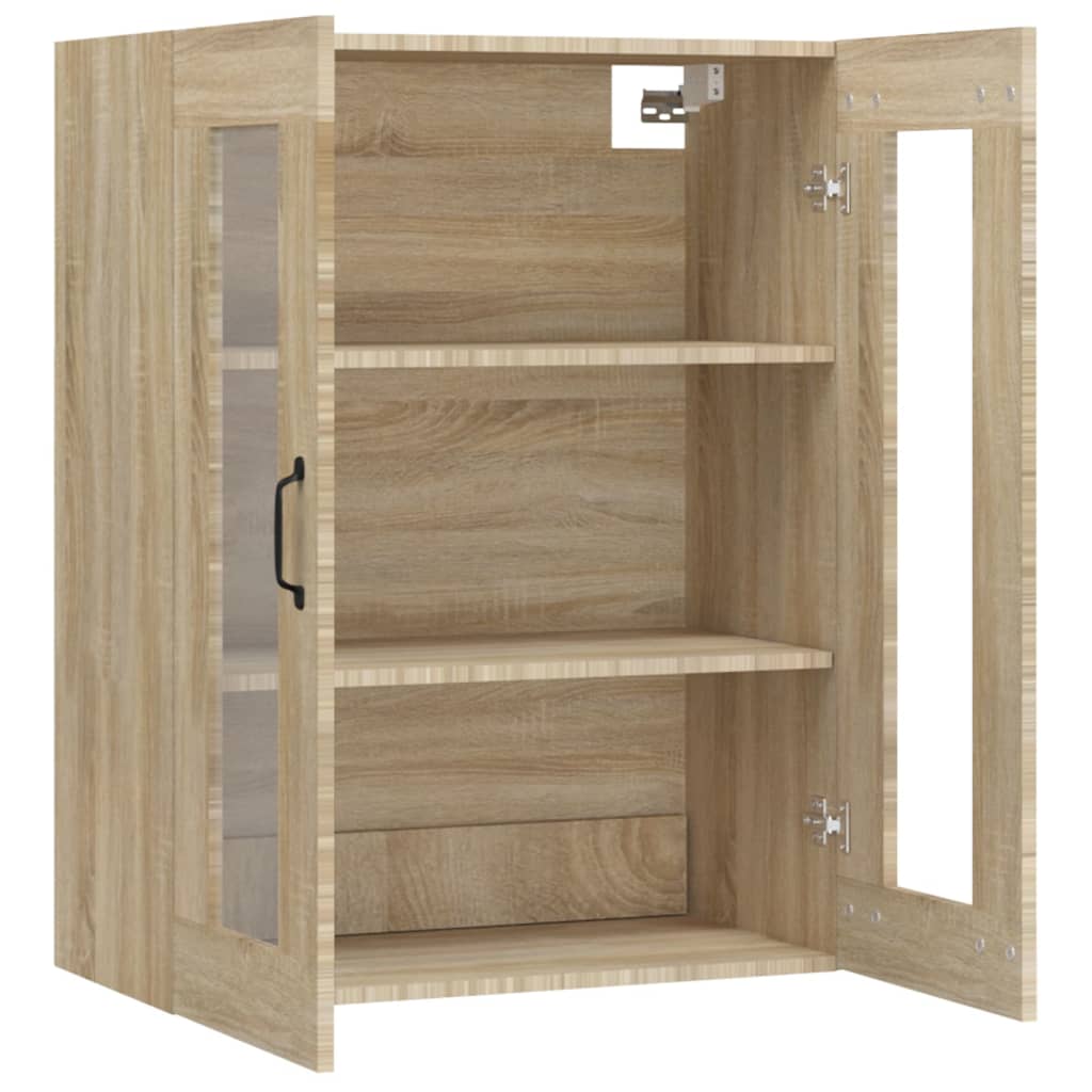 Bovenkast 69,5x34x90 cm sonoma eikenkleurig is nu te koop bij PeponiXL, paradijselijk wonen!