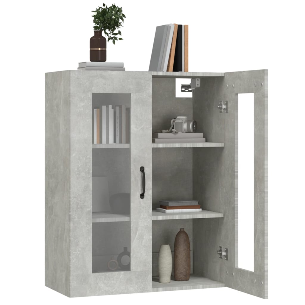 Bovenkast 69,5x34x90 cm betongrijs is nu te koop bij PeponiXL, paradijselijk wonen!