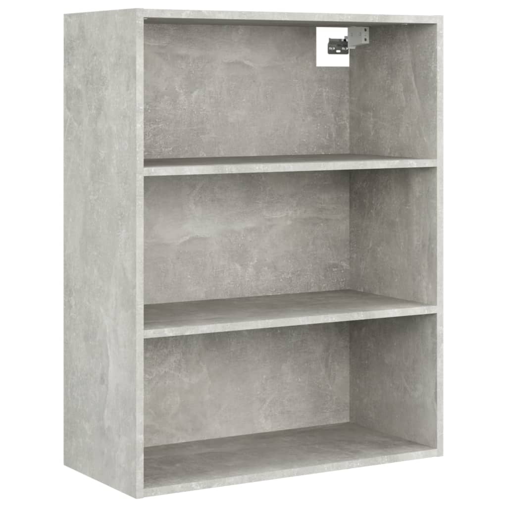 Hangkast 69,5x32,5x90 cm betongrijs is nu te koop bij PeponiXL, paradijselijk wonen!